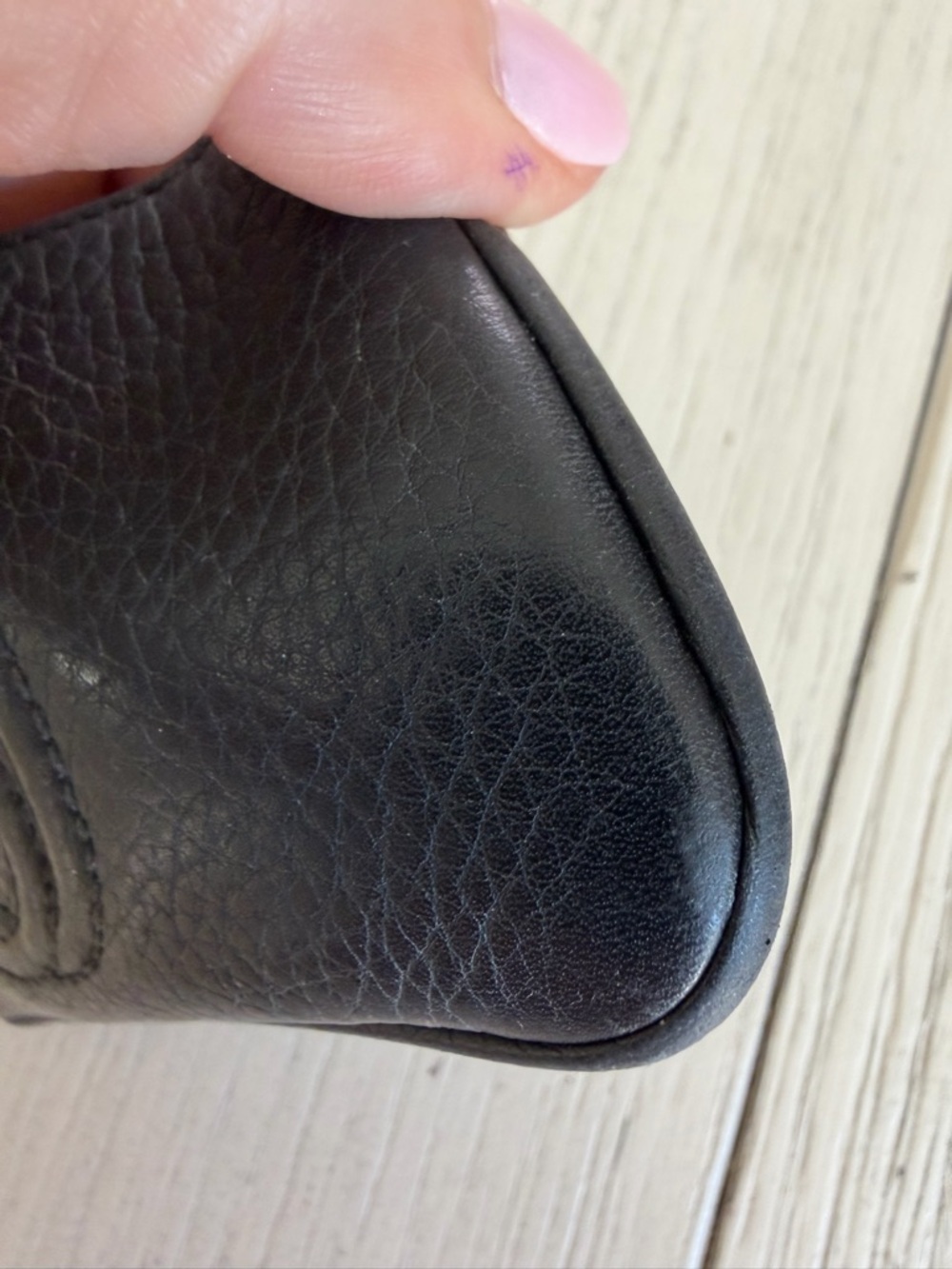 GUCCI Soho Coin Purse Leather Black - Picture 9 of 10